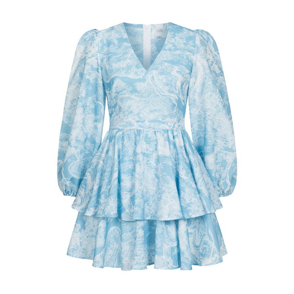 Сукня Klari in the style of Dior made of polished linen