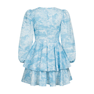 Сукня Klari in the style of Dior made of polished linen