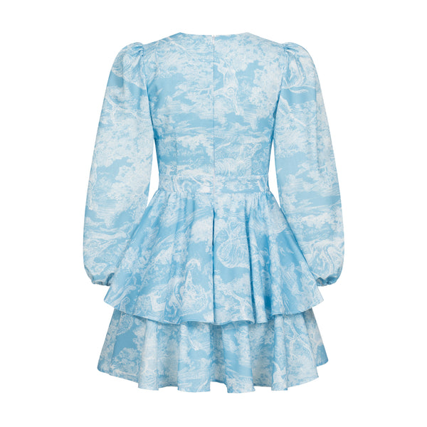 Сукня Klari in the style of Dior made of polished linen