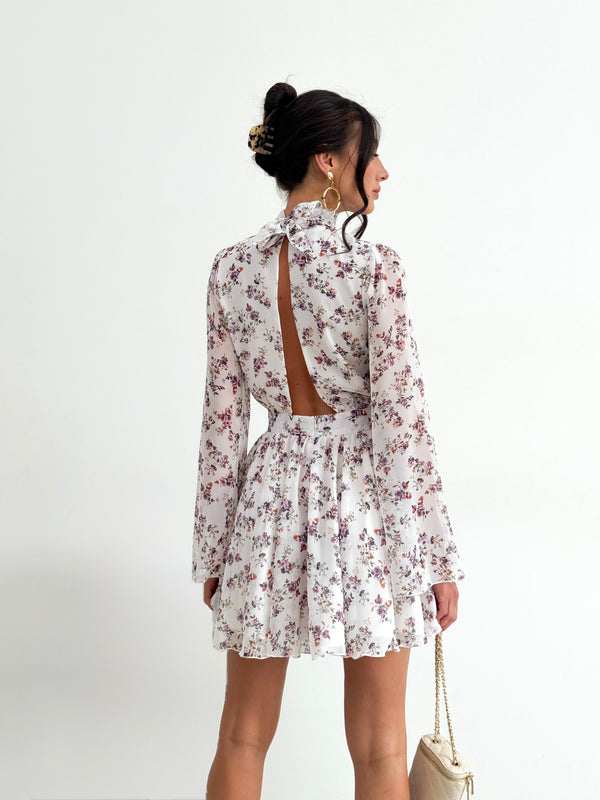 Dress Sicilya milk chiffon