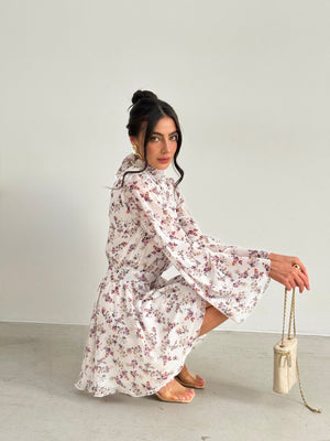 Dress Sicilya milk chiffon