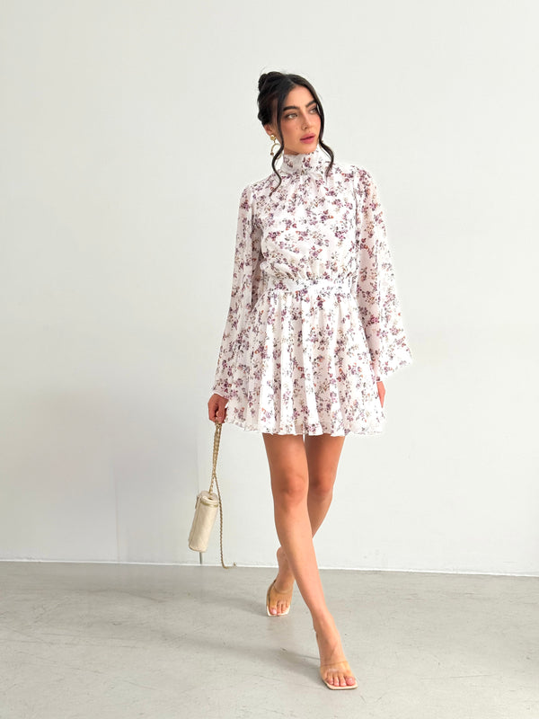 Dress Sicilya milk chiffon
