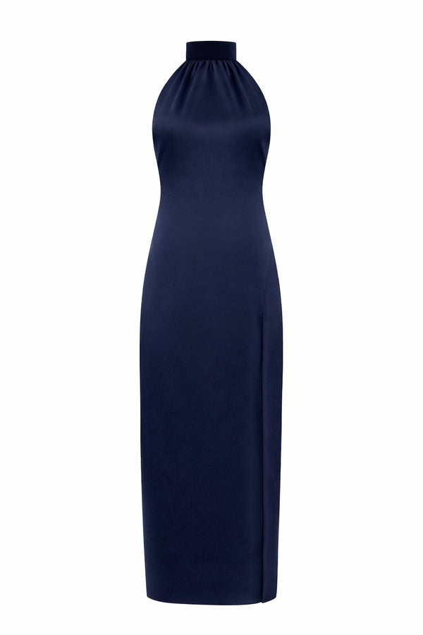 Dress Ella midi blue