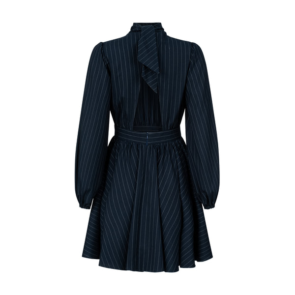 Sicilia blue striped dress