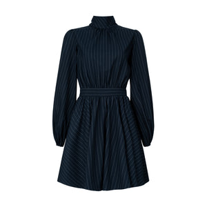 Sicilia blue striped dress