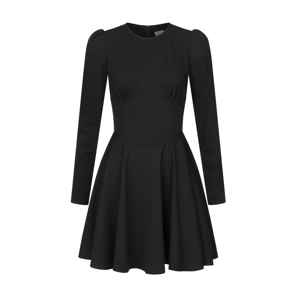 Dress angel corset black