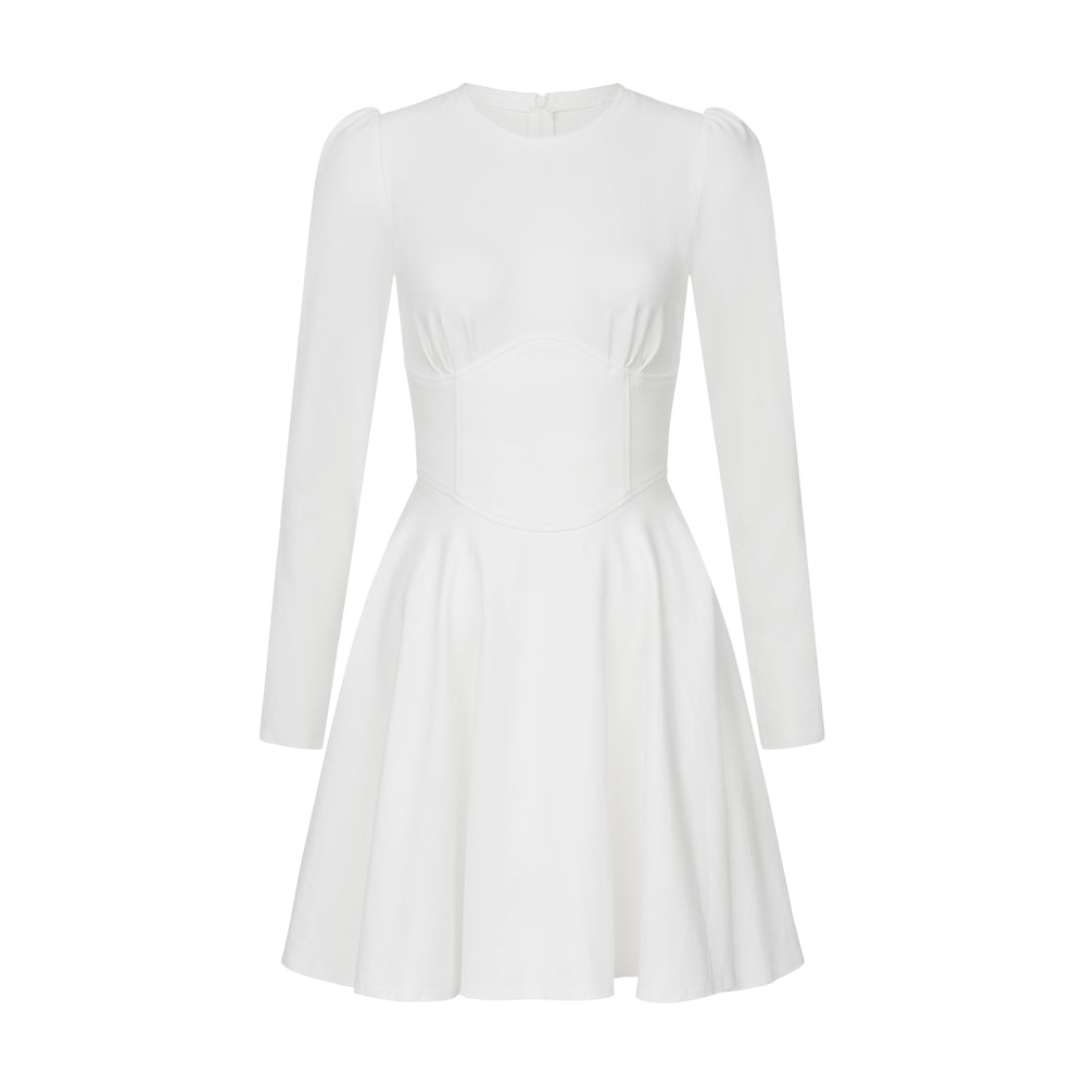 Dress angel corset white