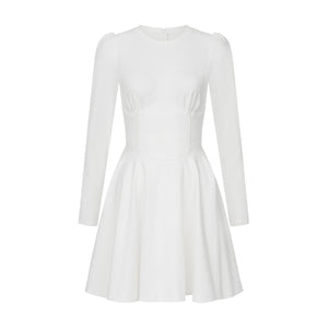 Dress angel corset white