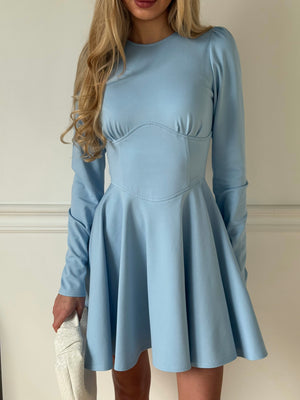 Dress angel corset blue