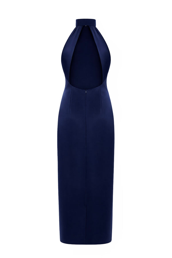 Dress Ella midi blue