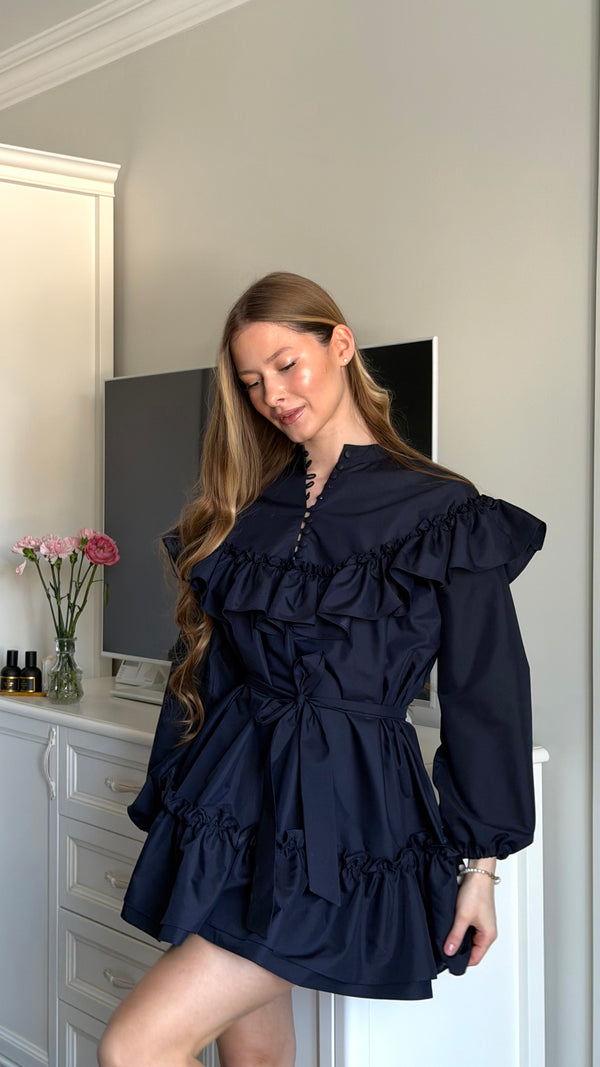 Dress Margaret dark blue