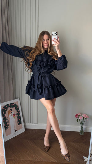 Dress Margaret dark blue