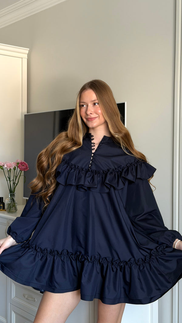 Dress Margaret dark blue