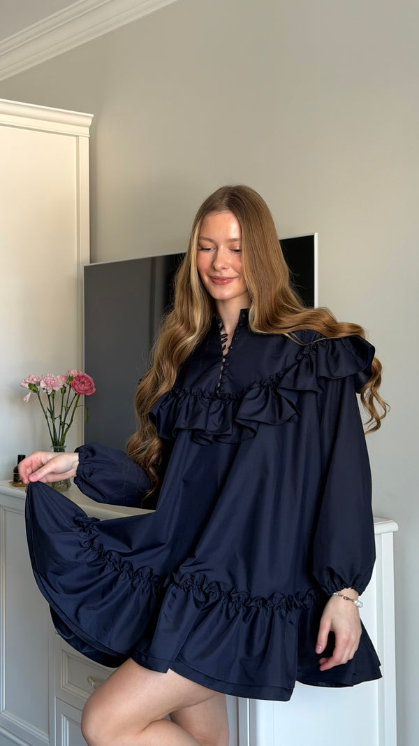 Dress Margaret dark blue