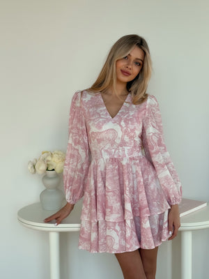 Dress Klari dior pink tigers
