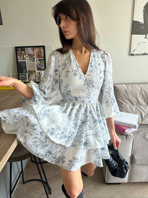 Dress Klari dior black branches