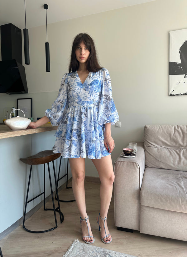 Dress Klari dior blue wisteria