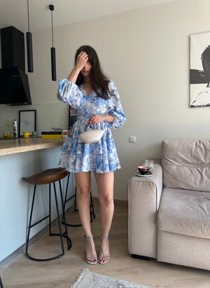 Dress Klari dior blue wisteria