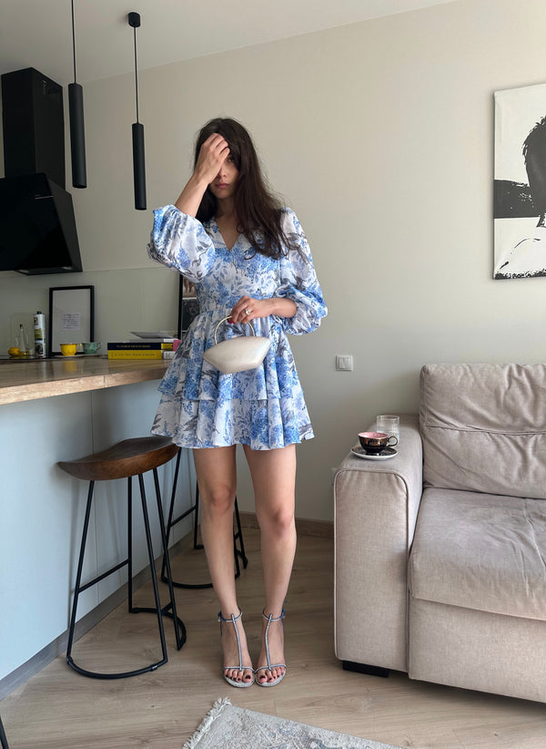 Dress Klari dior blue wisteria