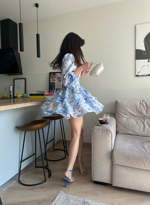 Dress Klari dior blue wisteria