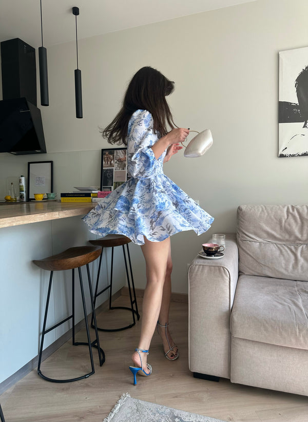 Dress Klari dior blue wisteria