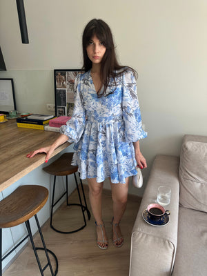 Dress Klari dior blue wisteria