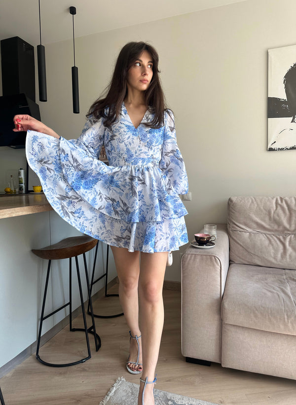 Dress Klari dior blue wisteria