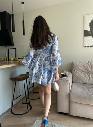 Dress Klari dior blue wisteria