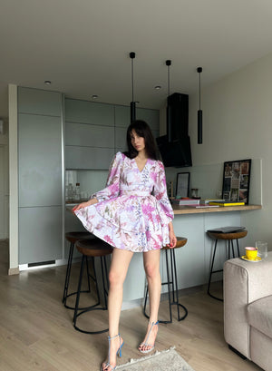 Dress Klari dior bright pink