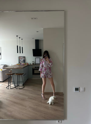 Dress Klari dior bright pink