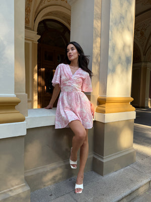 Dress Elian dior pink tigers