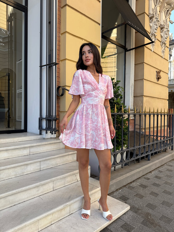 Dress Elian dior pink tigers