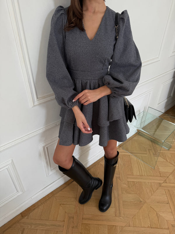 Klari gray goose foot