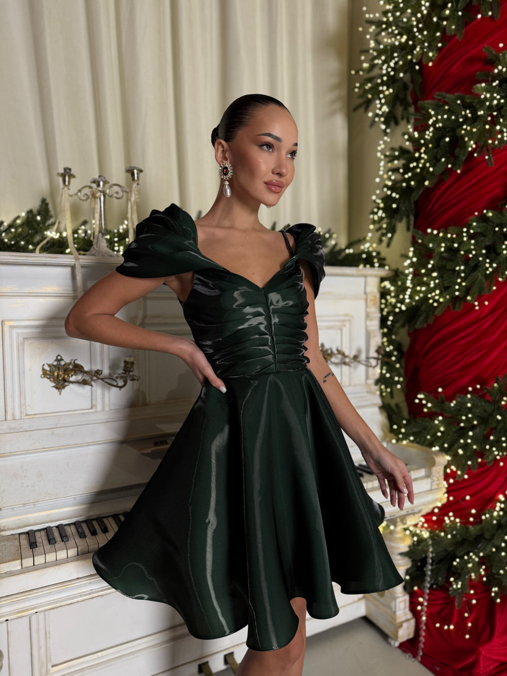 Dress new Amelia green
