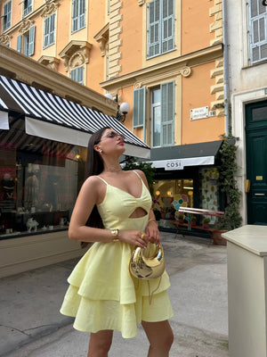 Dress Bella butter yellow
