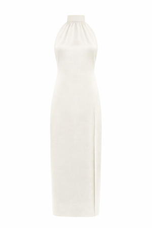 Dress Ella midi white