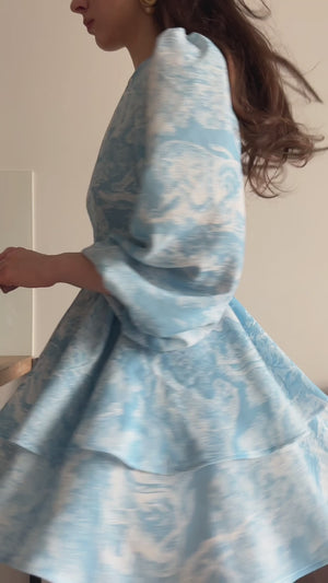 Сукня Klari in the style of Dior made of polished linen