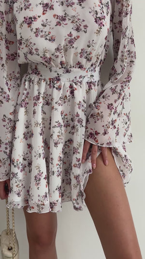 Dress Sicilya milk chiffon